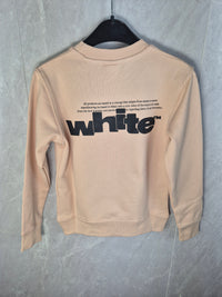 KIDS TRUI OFF-WHITE ZANDBEIGE