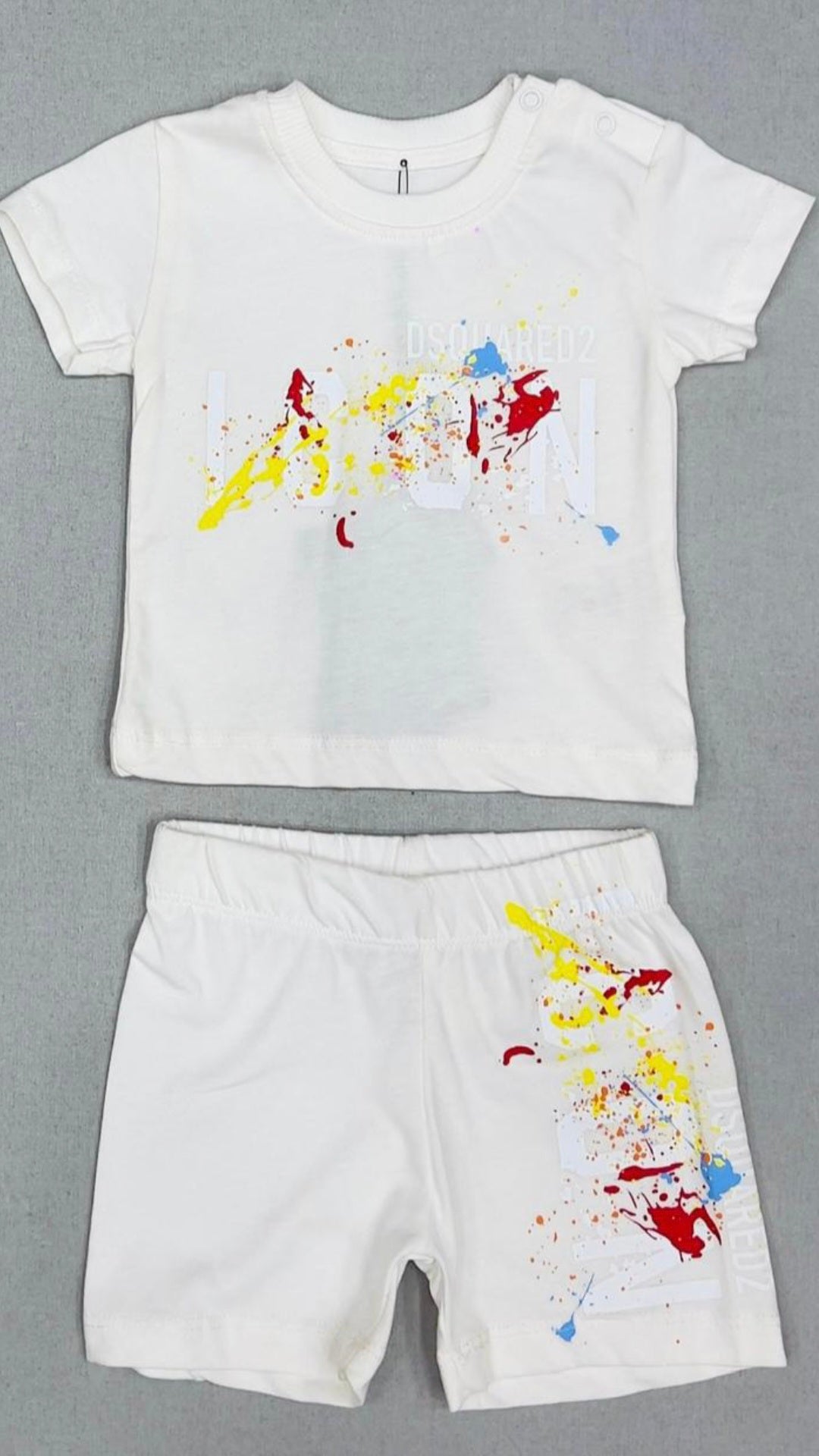 NEWBORN Set Dsquared2 Wit