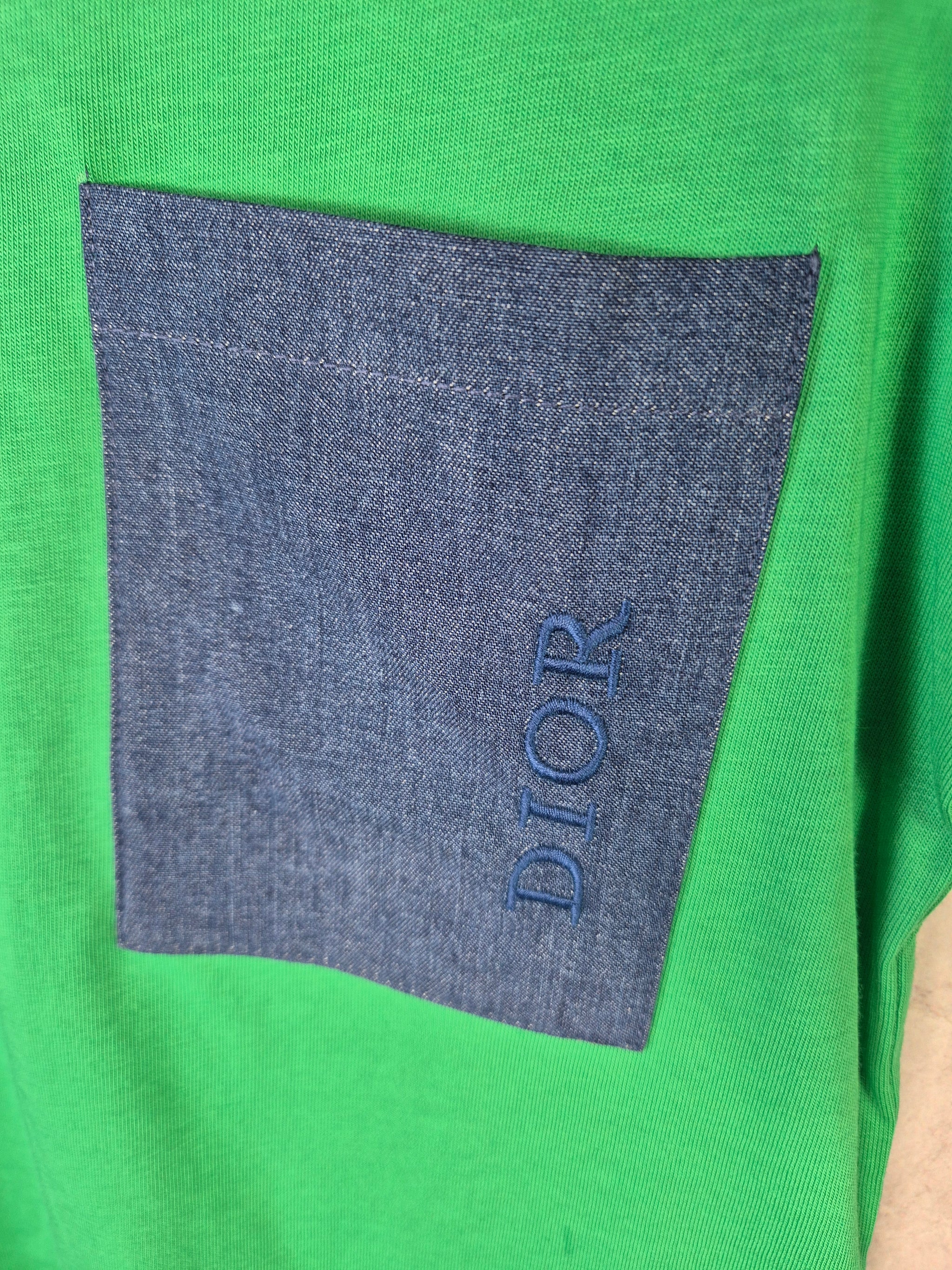KIDS T-SHIRT DIOR ZAKJE GROEN