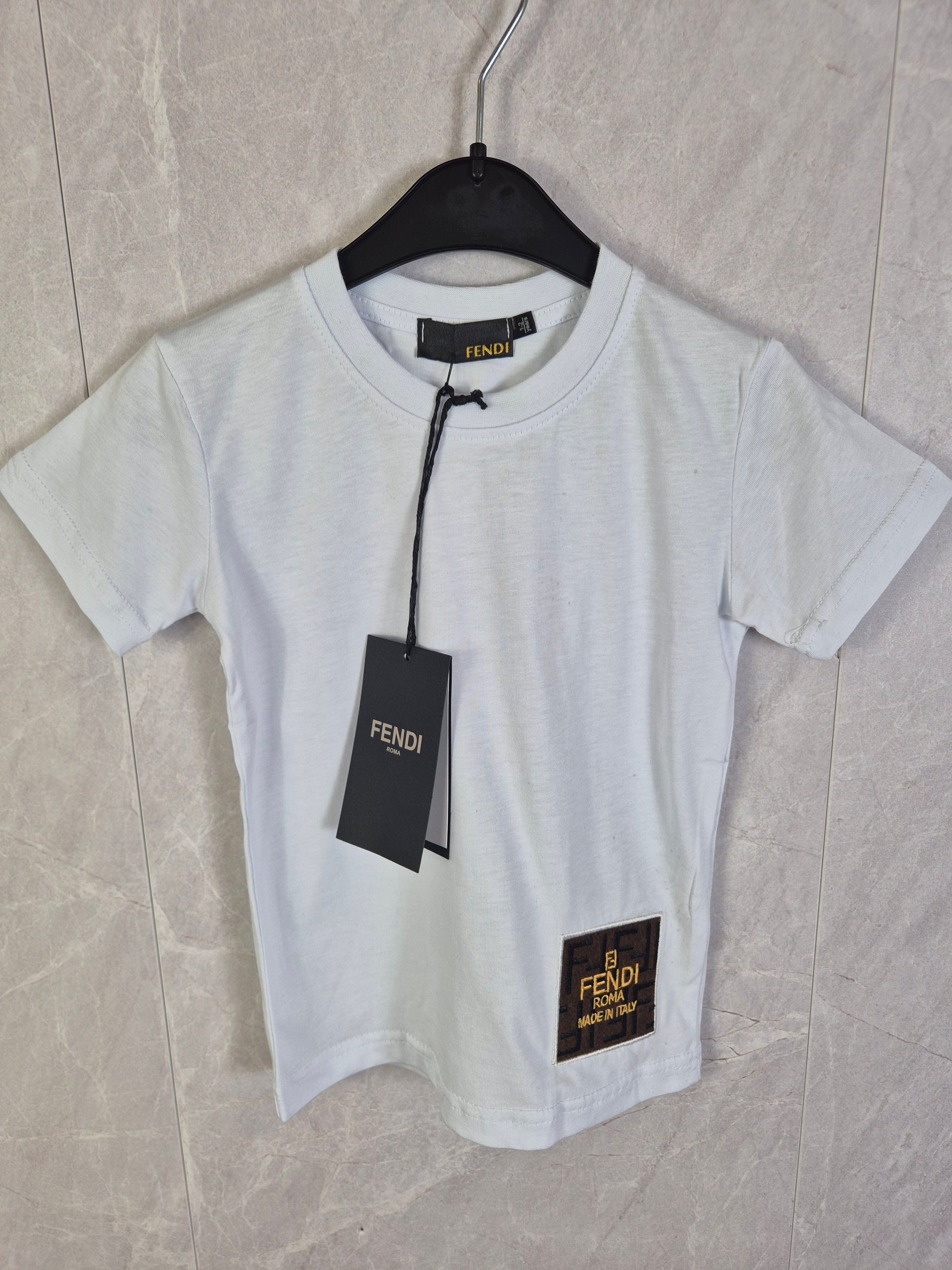 KIDS T-SHIRT FENDI WRO