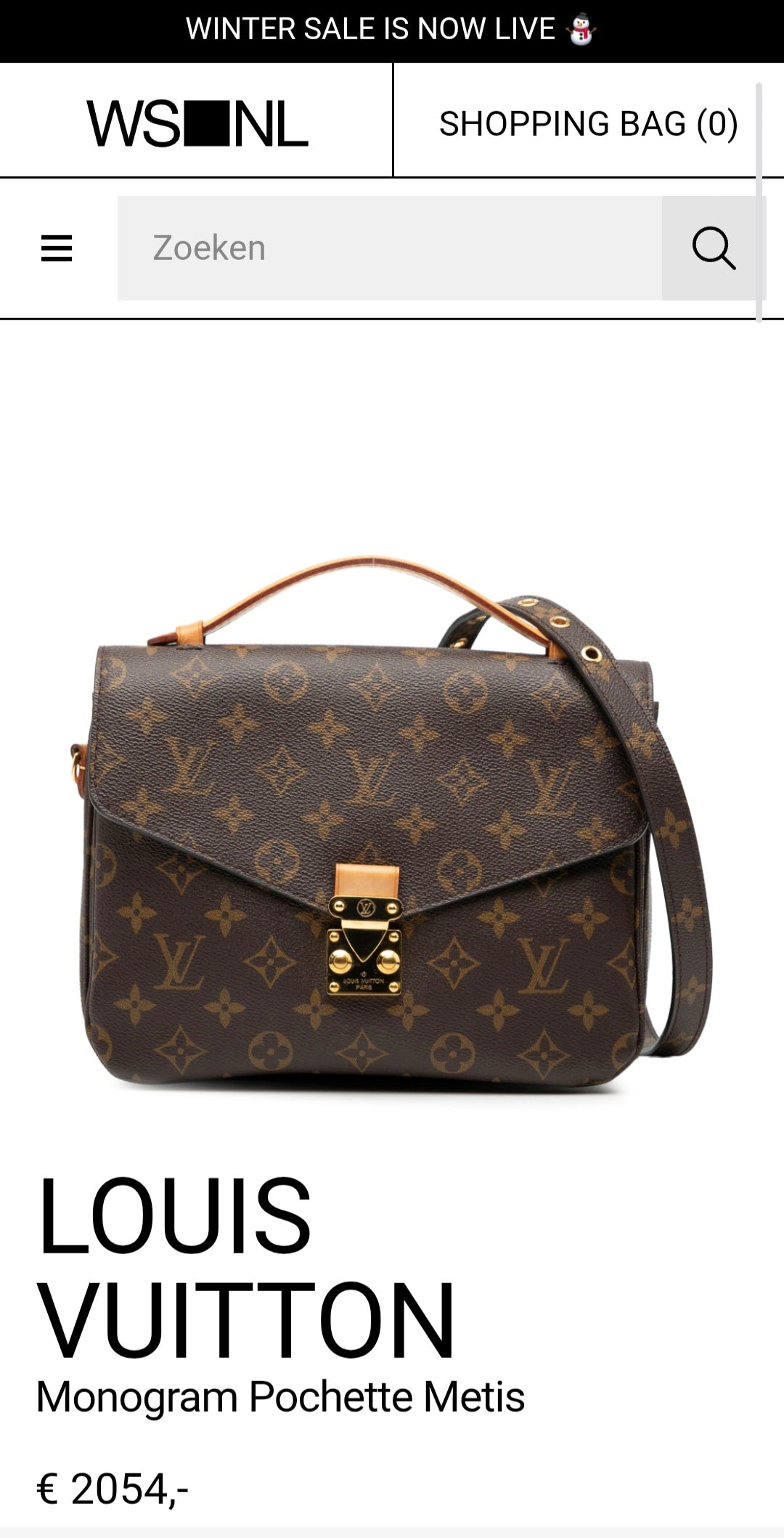 DAMES TASSEN Louis Vuitton Pochette Métis – Monogram Canvas