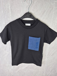 KIDS T-SHIRT DIOR ZAKJE ZWART