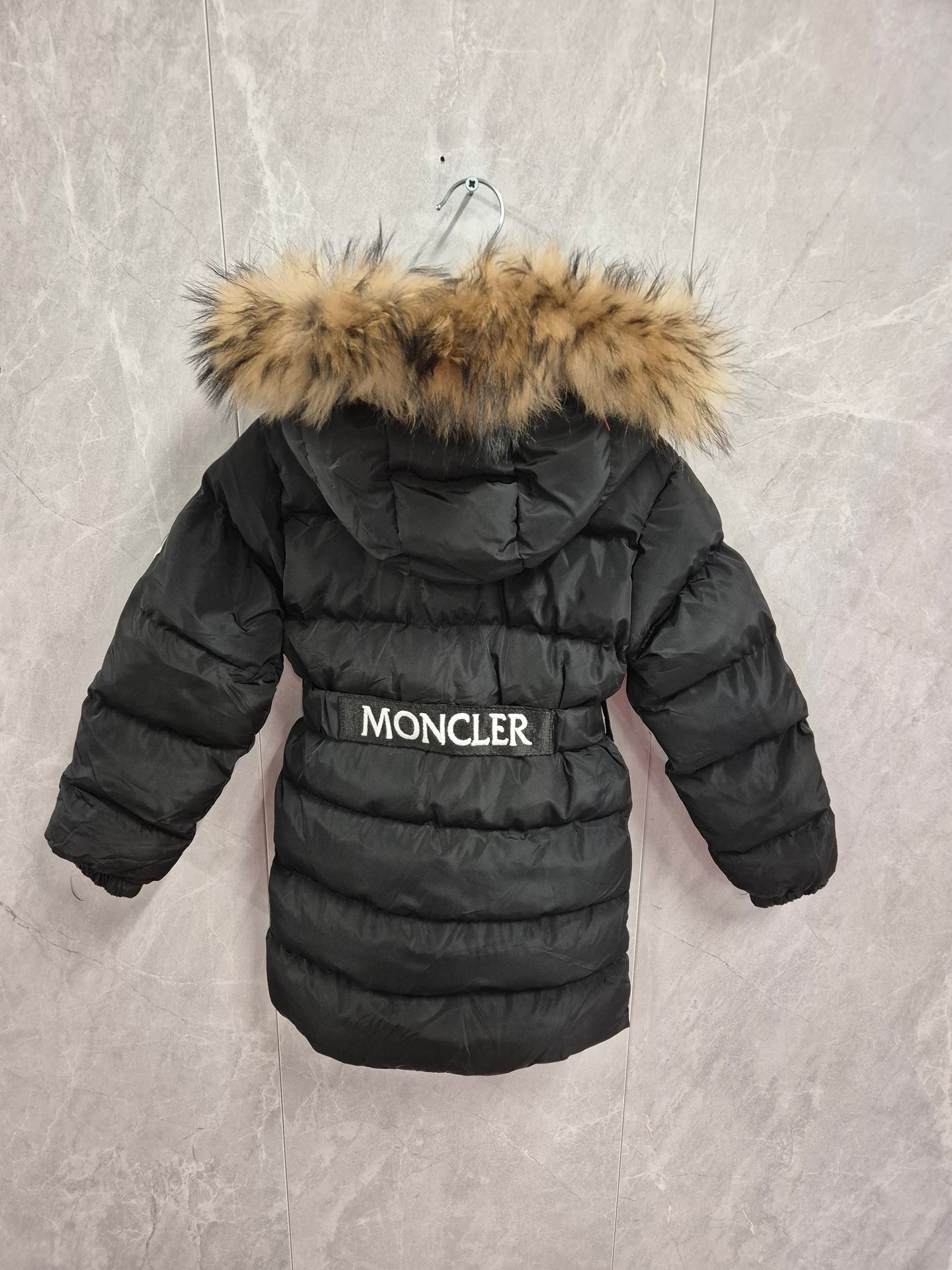 KIDS MONCLER Jas Zwart Riem