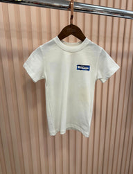 KIDS T-SHIRT BASIC OFF-WHITE WIT