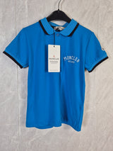 KIDS POLO MONCLER BLAUW