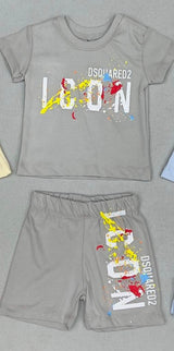 NEWBORN Set Dsquared Grijs