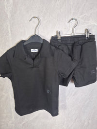 KIDS ZOMERSET BURBERRY ZWART