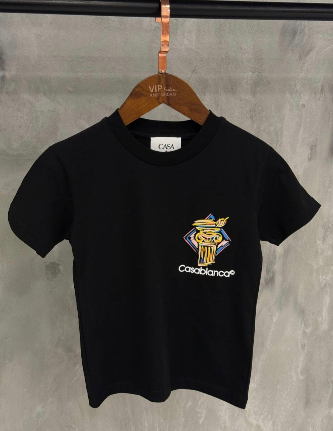 KIDS T-SHIRT CASA BLANCA Zwart ¤