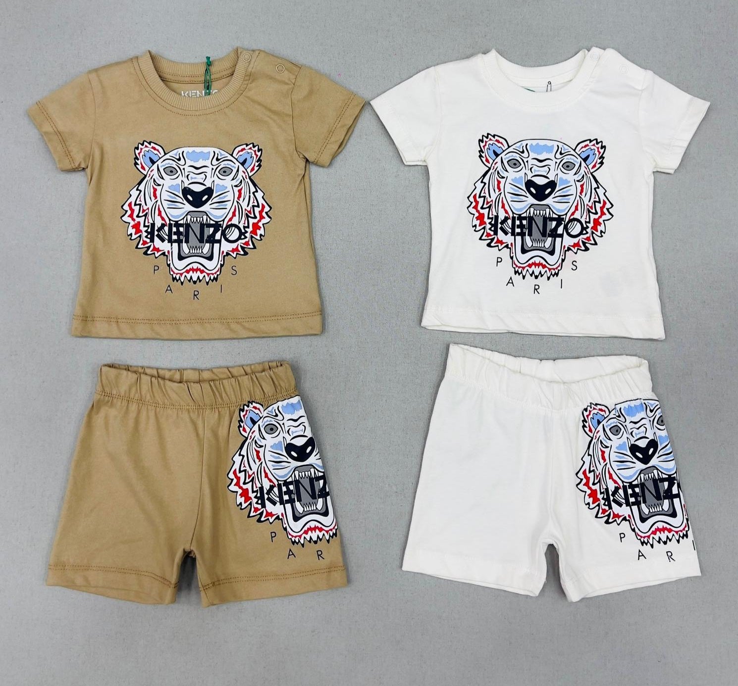 NEWBORN Set Kenzo Paris Bruin