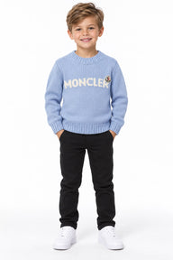 KIDS TRUIEN TRIKO MONCLER LICHTBLAUW