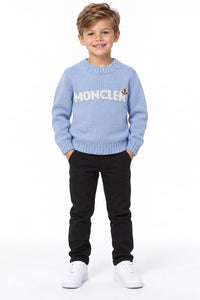 KIDS TRUIEN TRIKO MONCLER LICHTBLAUW