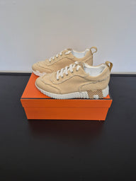 DAMES SCHOENEN Hermès Bouncing Sneaker Beige