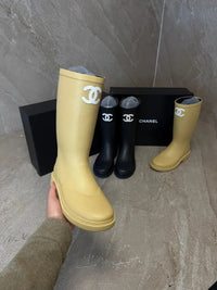 DAMES SCHOENEN CHANEL BOOTS SAND