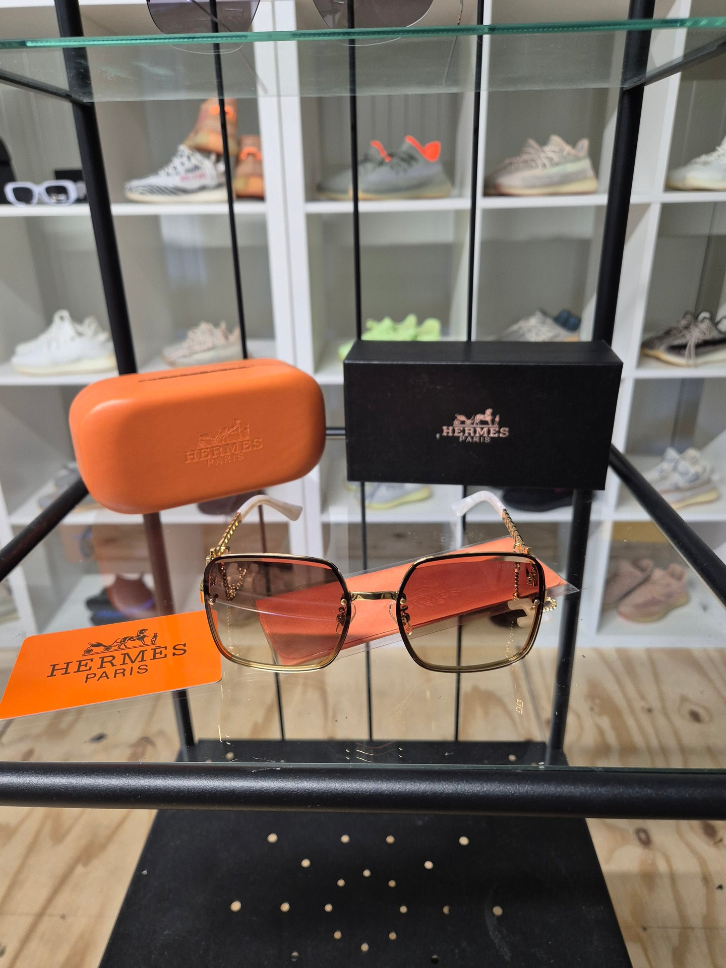 DAMES ZONNEBRILLEN HERMES WIT