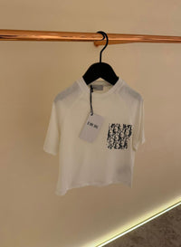 KIDS T-Shirt Wit Dior Borst