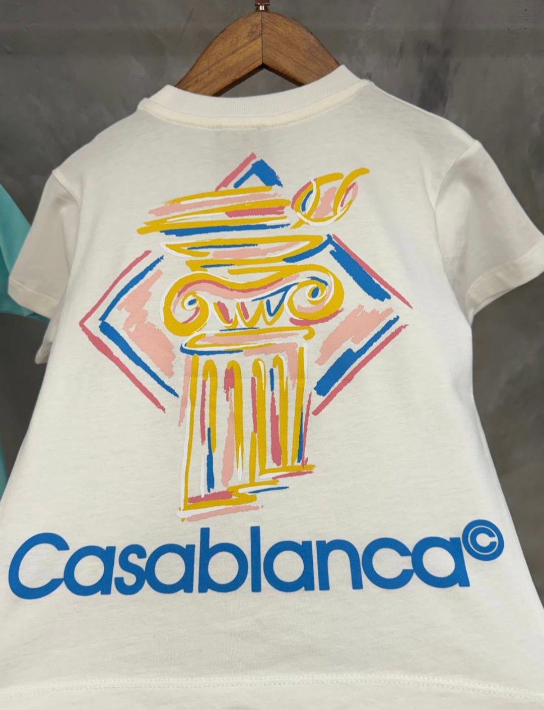 KIDS T-SHIRT CASA BLANCA Wit ¤