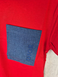 KIDS T-SHIRT DIOR ZAKJE ROOD