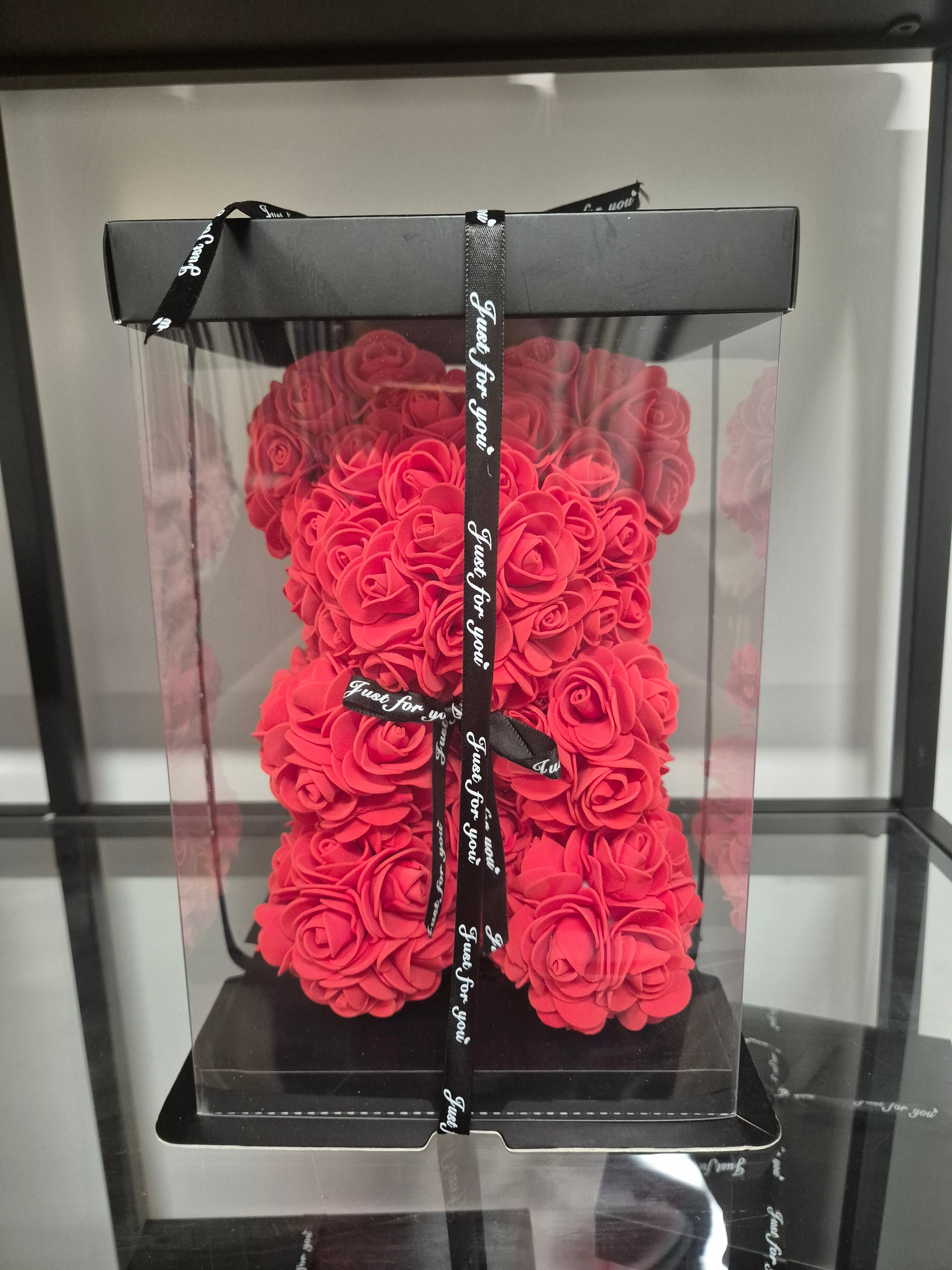 VALENTIJNS BEERTJE 25CM ROOD