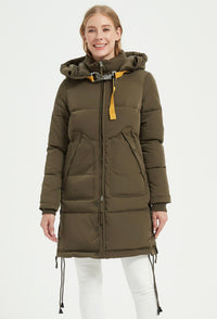 DAMES JASSEN PARAJUMPER LONGBEAR KHAKI