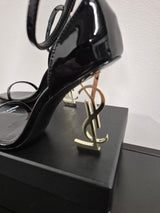 DAMES SCHOENEN YSL SaintLaurent Opyum Heels Gold Heel