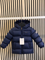 NEWBORN BABY JASSEN MONCLER MAYA DONKER BLAUW