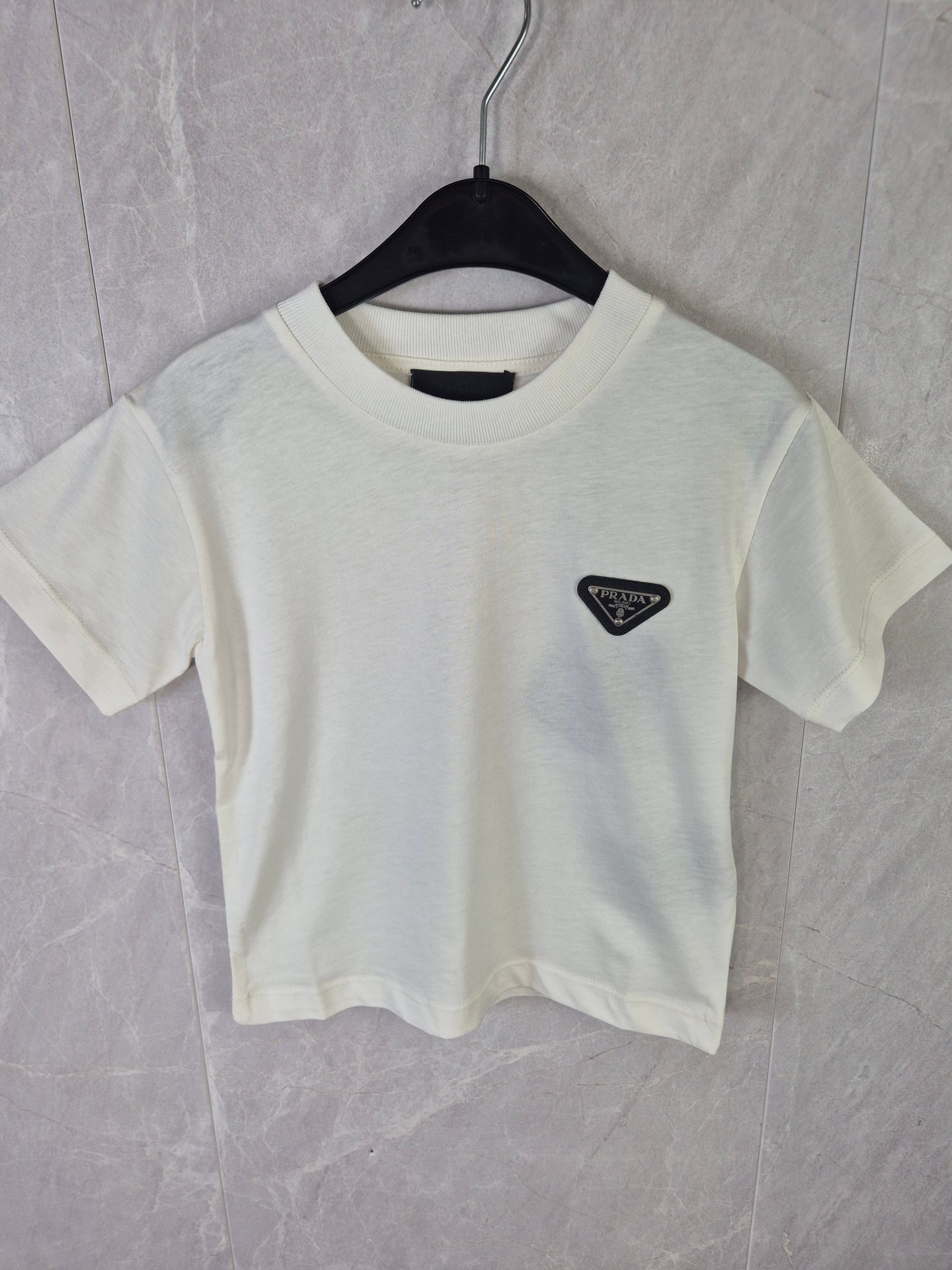 KIDS T-SHIRT PRADA BASIC WIT