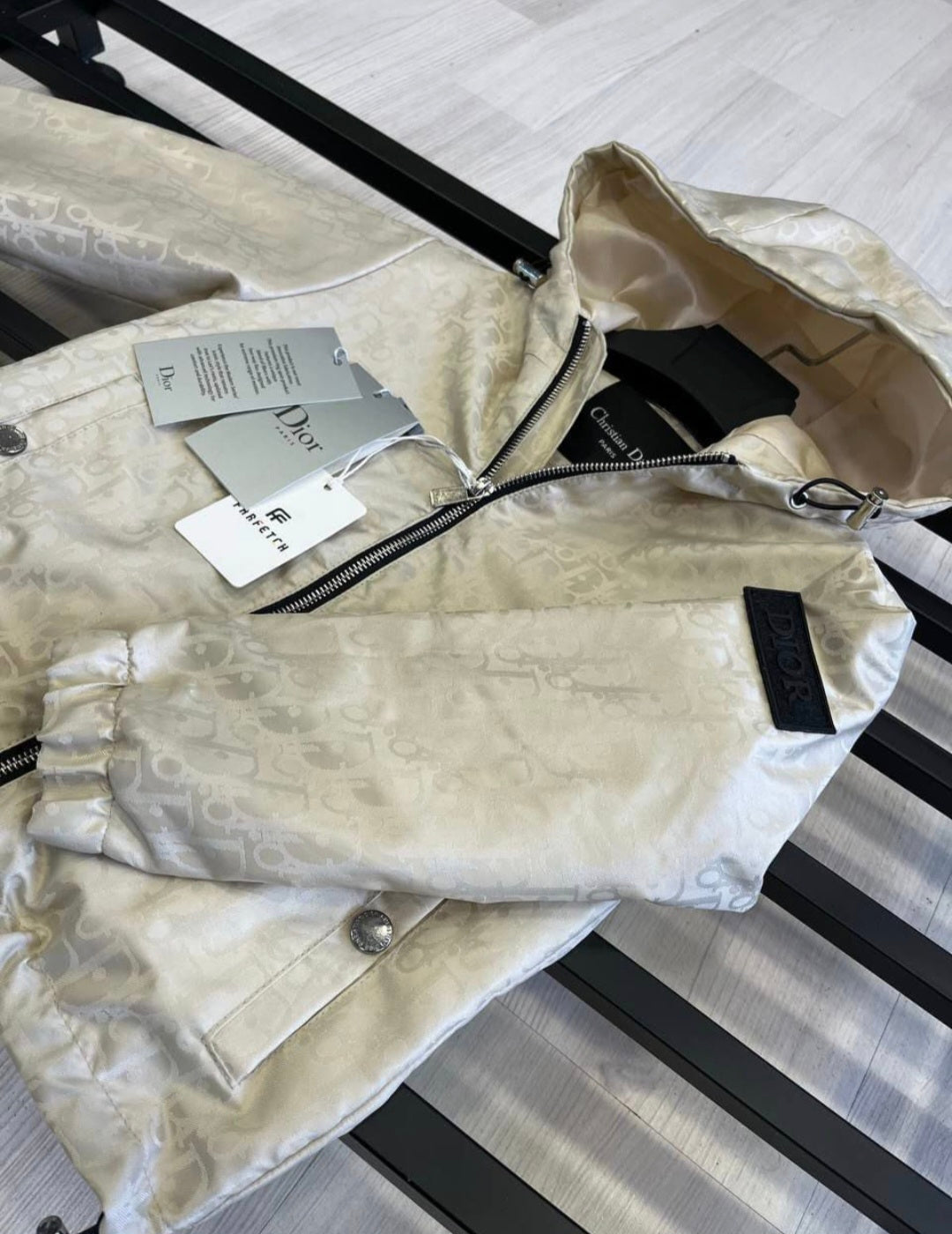 KIDS Dior Zomer Jassen Beige