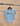 KIDS T-SHIRT MONCLER BORDUUR LICHT BLAUW