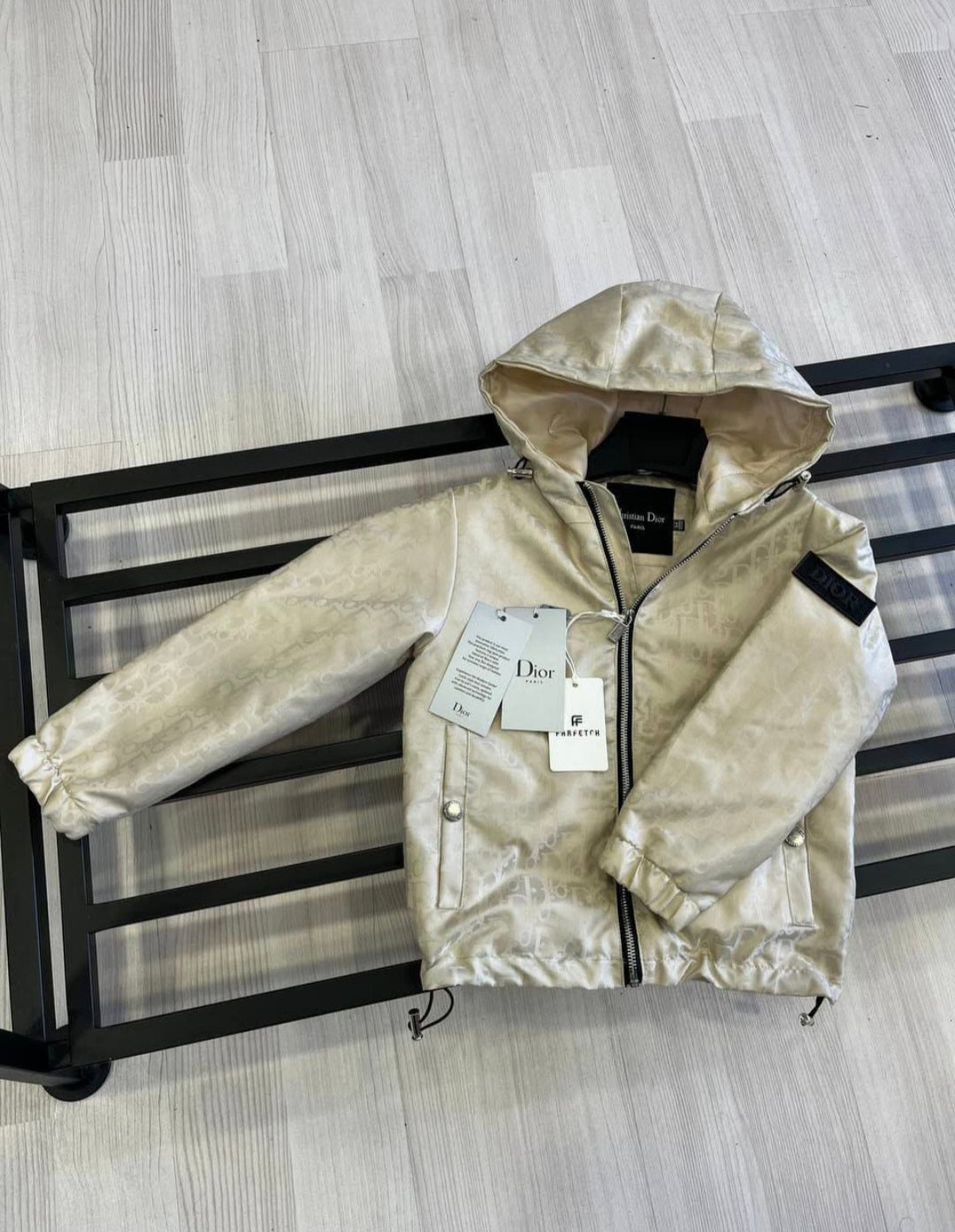 KIDS Dior Zomer Jassen Beige