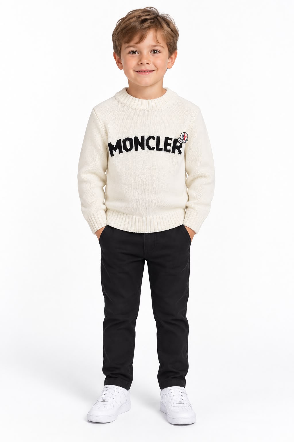KIDS TRUIEN TRIKO MONCLER WIT