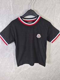 KIDS T-SHIRT MONCLER ZWART