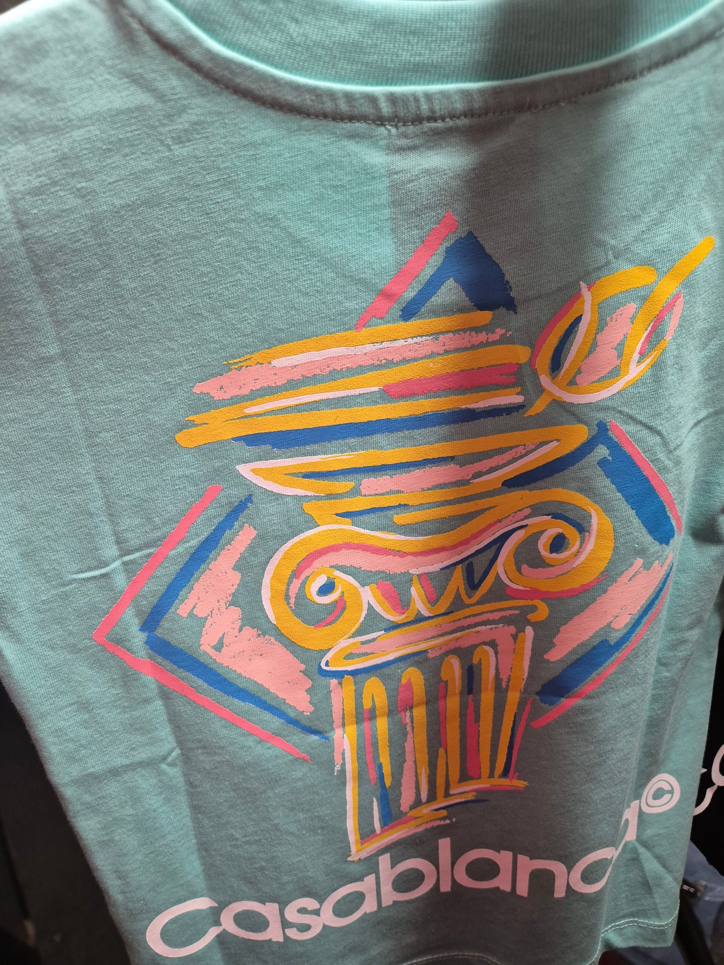 KIDS T-SHIRT CASA BLANCA Mint Groen ¤