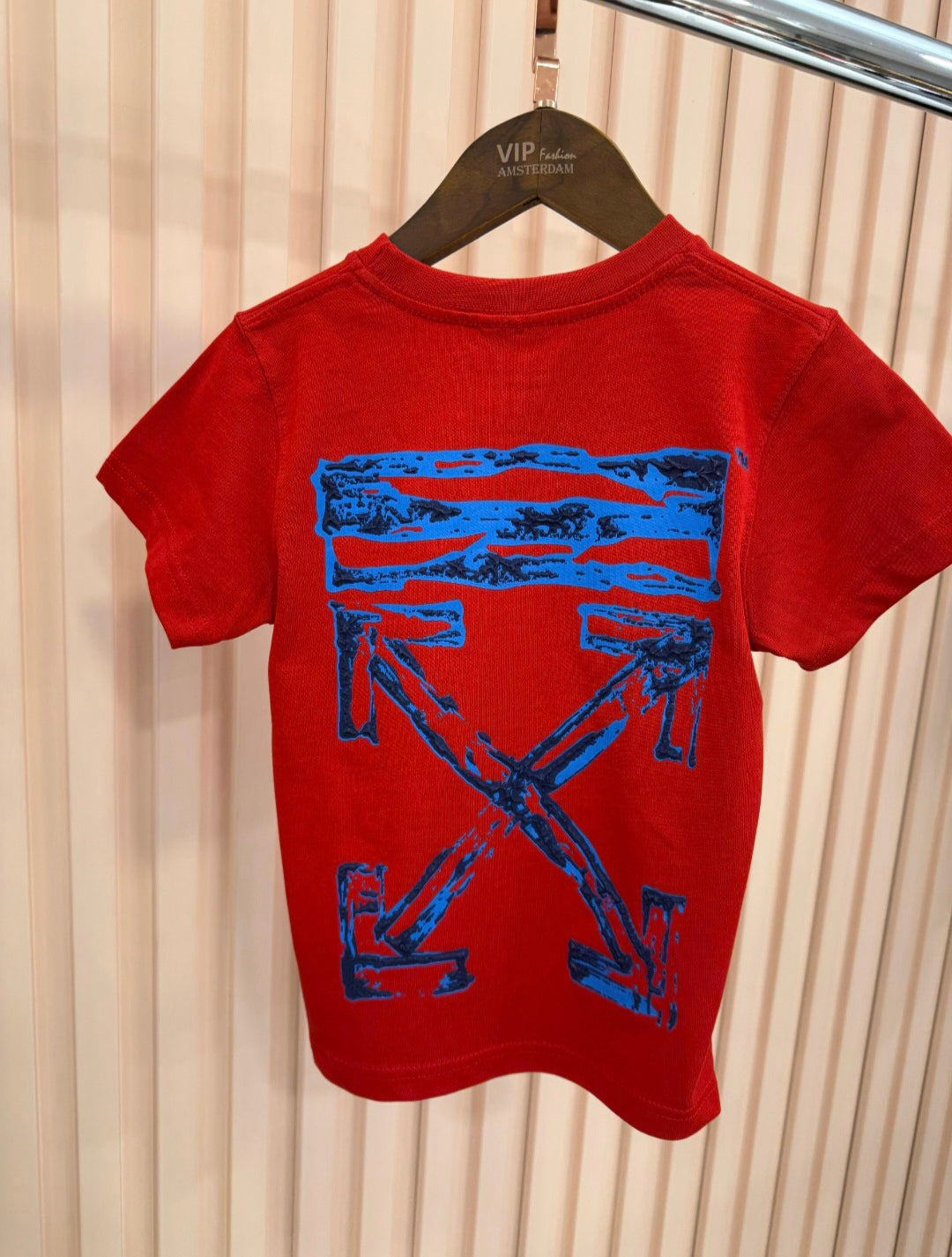 KIDS T-SHIRT BASIC OFF-WHITE ROOD