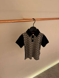 KIDS POLO GUCCI Dark Brown