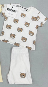NEWBORN Set Moschino Wit
