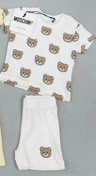NEWBORN Set Moschino Wit