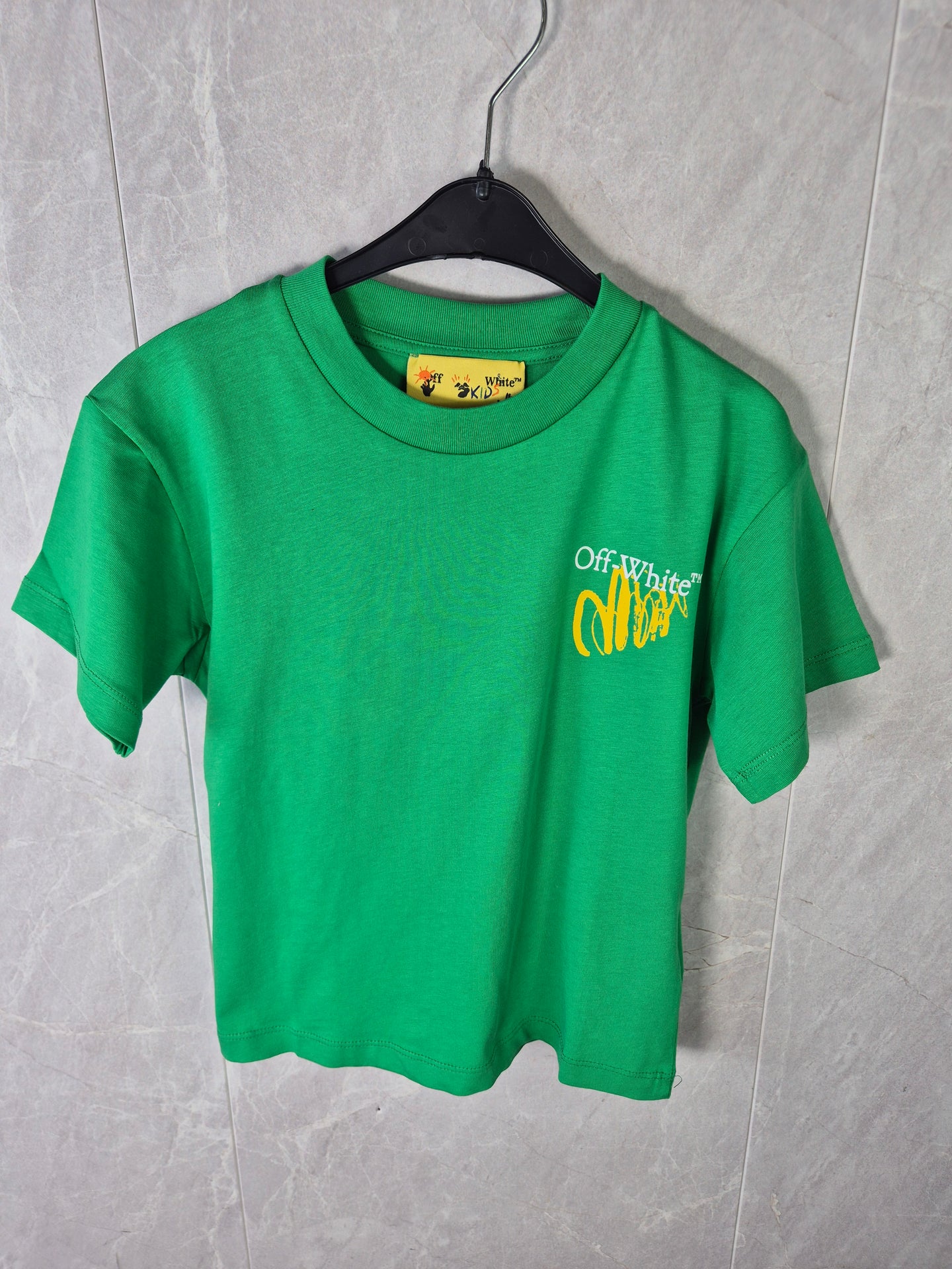 KIDS T-SHIRT OFF-WHITE GG