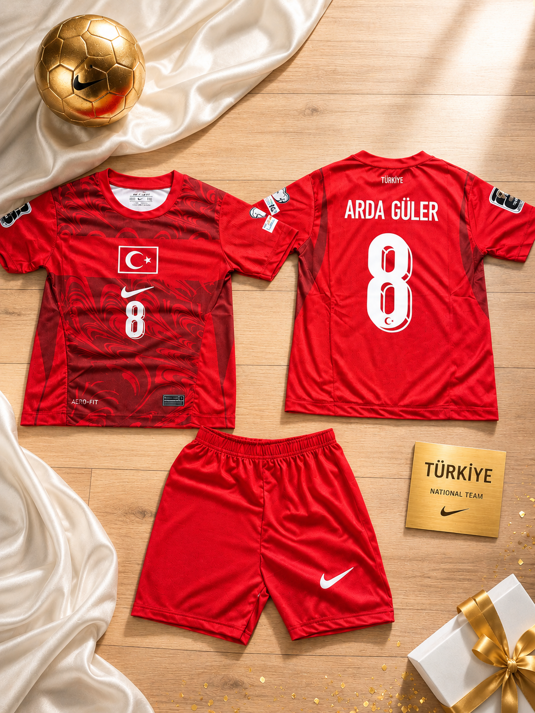 KIDS WK TENUE ROOD TURKIJE ARDA GÜLER