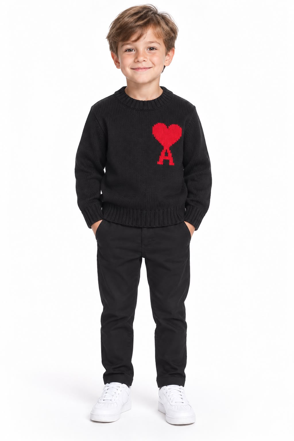KIDS TRUIEN TRIKO AMI ZWART
