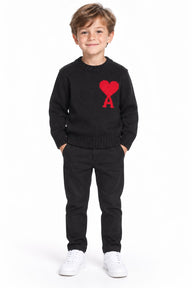 KIDS TRUIEN TRIKO AMI ZWART