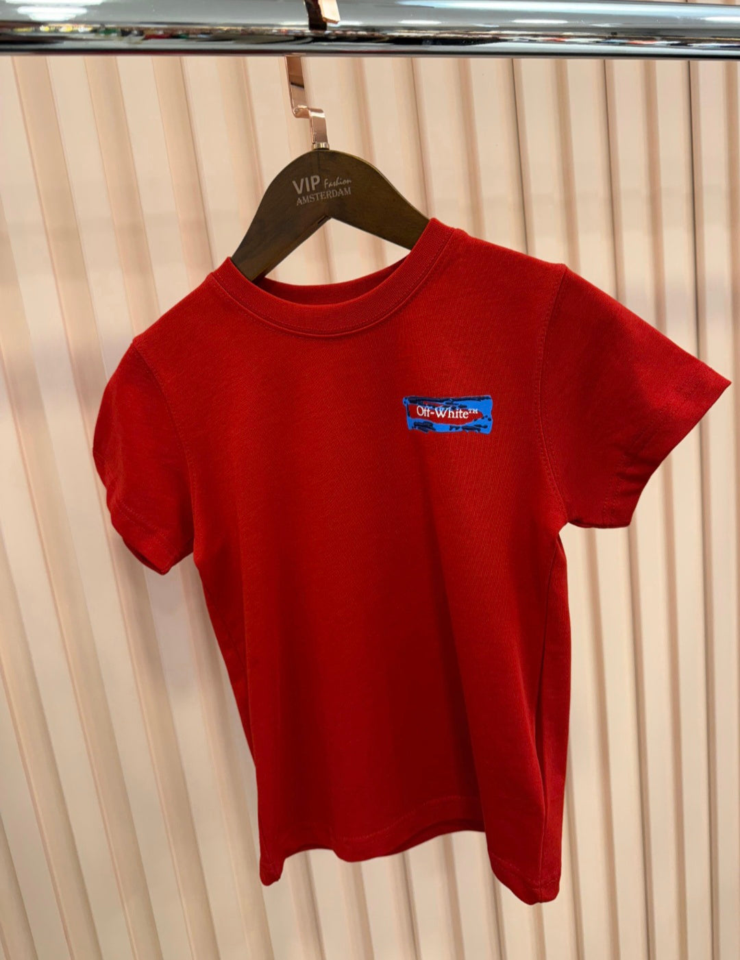 KIDS T-SHIRT BASIC OFF-WHITE ROOD