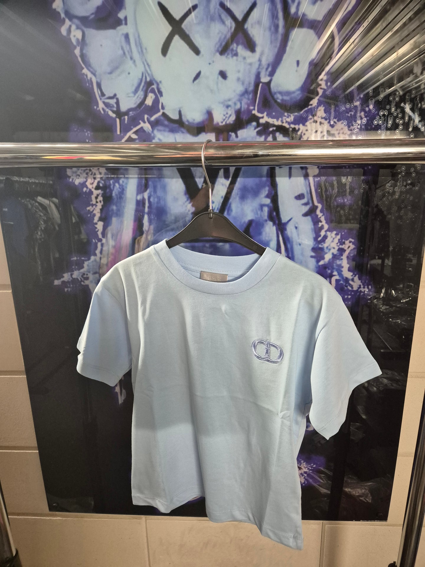 KIDS T-SHIRT CD BLAUW