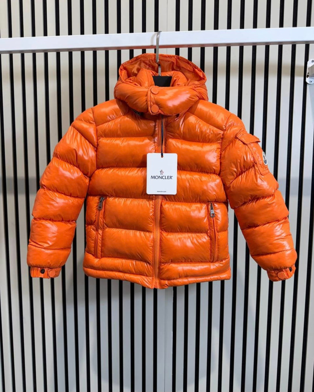 KINDER JAS MONCLER MAYA ORANJE