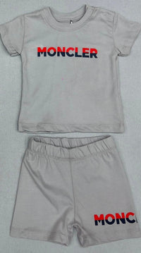 NEWBORN Set Moncler Grijs