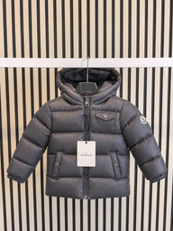 NEWBORN BABY JASSEN MONCLER MAYA GRIJS