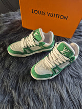 DAMES SCHOENEN Louis Vuitton Trainer Green