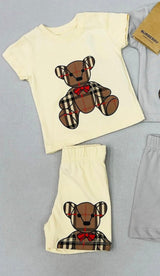 NEWBORN Set Burberry Grote Beer Beige