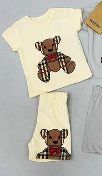 NEWBORN Set Burberry Grote Beer Beige
