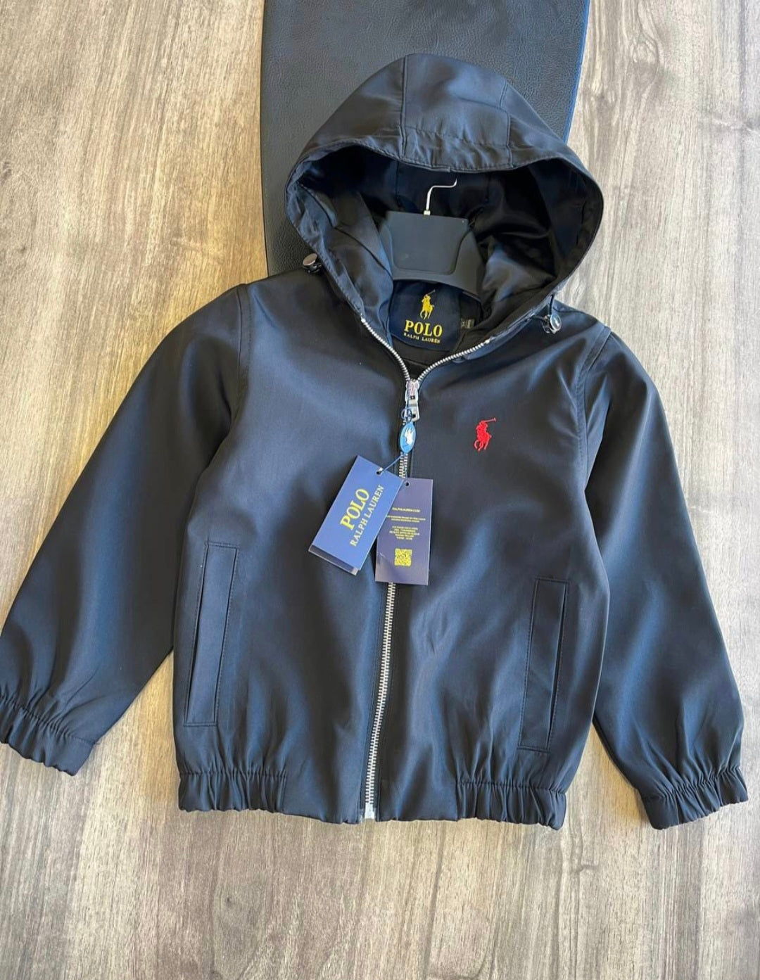 KIDS POLO RALP LAUREN ZOMER JAS DONKER BLAUW (NAVY)