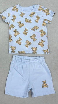 NEWBORN Set Moschino Licht Blauw